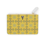 Valorē Saffiano Mini Clutch - Yellow Oxford