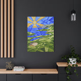 "Pebble Beach" | Canvas Giclée Print | 3 Sizes