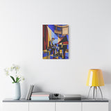 "Pianist at the Mahaffey" | Fine Art Canvas | Limited-Edition