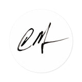 EH Signature Round Sticker, Indoor\Outdoor