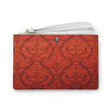 Valorē Saffiano Clutch - Crimson Oxford