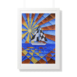 "Cruising" | Framed Giclée Print