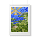 "Pebble Beach" | Framed Giclée Print