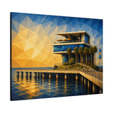 "St Pete Pier" | Limited-Edition Canvas Giclée| 30"x40"