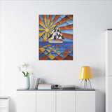 'Cruising' | Stretched Canvas Print | 4 sizes