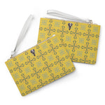 Valorē Saffiano Clutch - Yellow Oxford