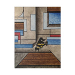 'Piano Room' | Stretched Canvas | 3 sizes