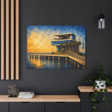 "St Pete Pier" | Limited-Edition Canvas Giclée| 30"x40"