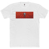 Valorē Logo Tee - Crimson Oxford Banner - Unisex