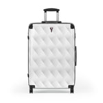 Valorē Hardshell Trolley Suitcase - 3 Sizes - White Diamond Oxford