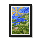 "Pebble Beach" | Framed Giclée Print