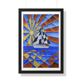 "Cruising" | Framed Giclée Print