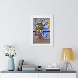 "The Guitarist" | Framed Giclée Print