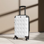 Valorē Hardshell Trolley Suitcase - 3 Sizes - White Diamond Oxford