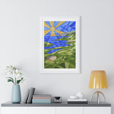 "Pebble Beach" | Framed Giclée Print