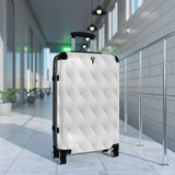 Valorē Hardshell Trolley Suitcase - 3 Sizes - White Diamond Oxford