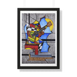 "The Guitarist" | Framed Giclée Print