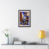 "Pianist at the Mahaffey" | Framed Giclée Print
