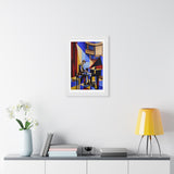 "Pianist at the Mahaffey" | Framed Giclée Print