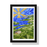 "Pebble Beach" | Framed Giclée Print