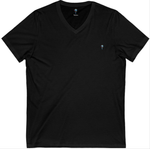 Valorē Logo V-Neck Tee - Color Wheel Left Chest - Unisex