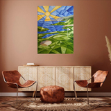 Original Oil Painting | 'Pebble Beach'