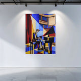 Original Oil Painting | "Pianist at the Mahaffey"