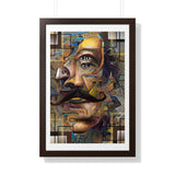Faces of Dali, No. 26 | Framed Giclée Print