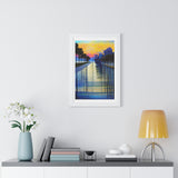 'Sunrise in Old NE' | Framed Giclée Print