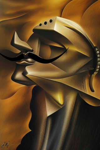 Avant-Garde Dali | Acrylic Giclée