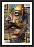Faces of Dali, No. 26 | Framed Giclée Print