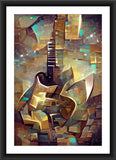 Guitar Dream | Framed Giclée Print