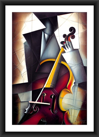 The Cellist | Framed Limited-Edition