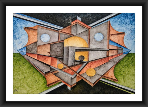The Dichotomy of Perspective & Reality | Framed Limited-Edition Giclée