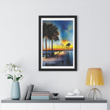'Snell Isle Sunset' | Framed Giclée Print