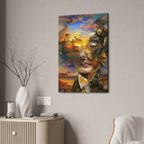 'Faces of Dali, No. 1' | Canvas Stretched (.75")